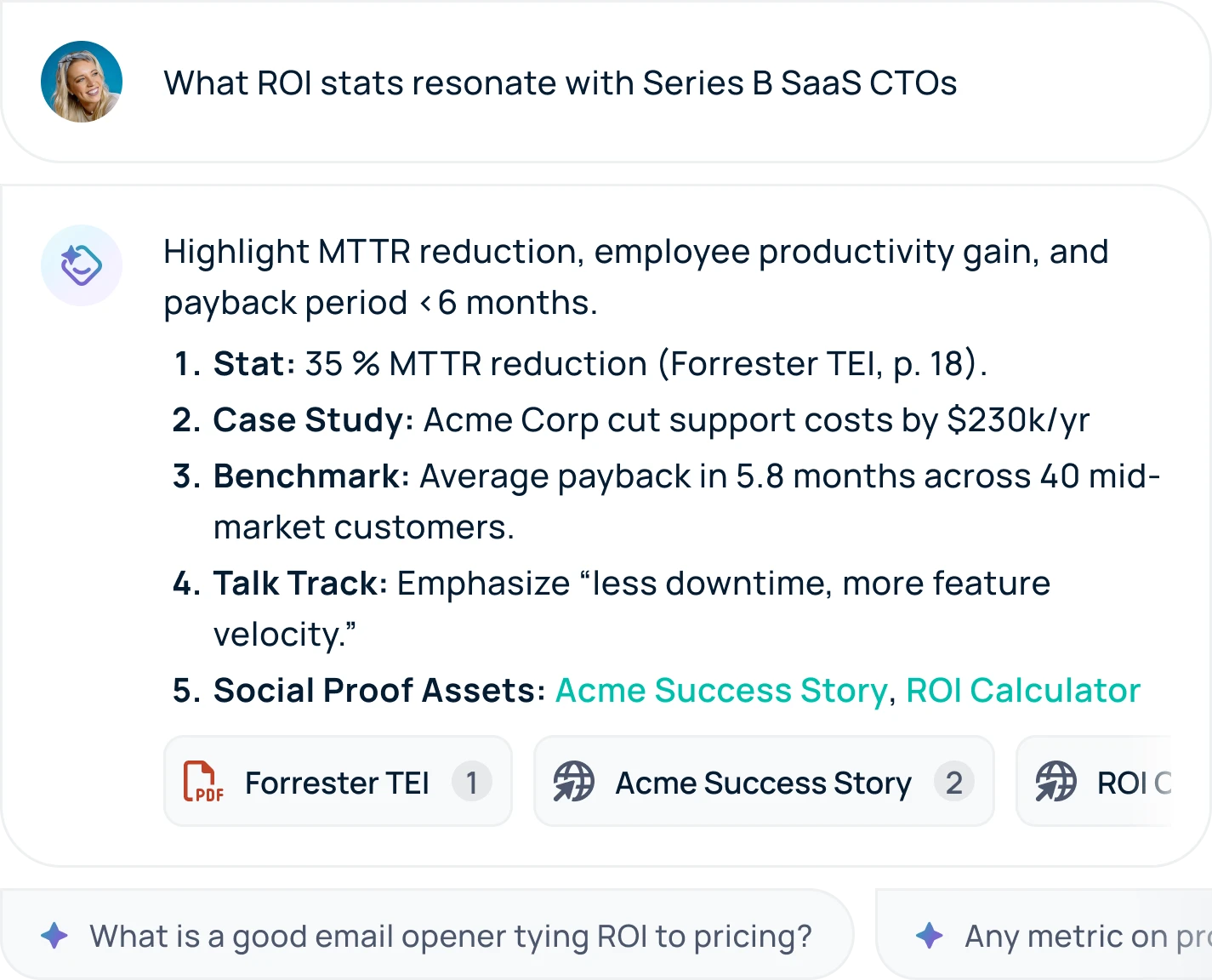 Sales solution